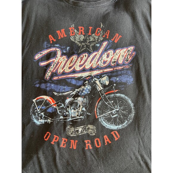 Mens Motorcycle Graphic T-Shirt XL - Picture 1 of 4